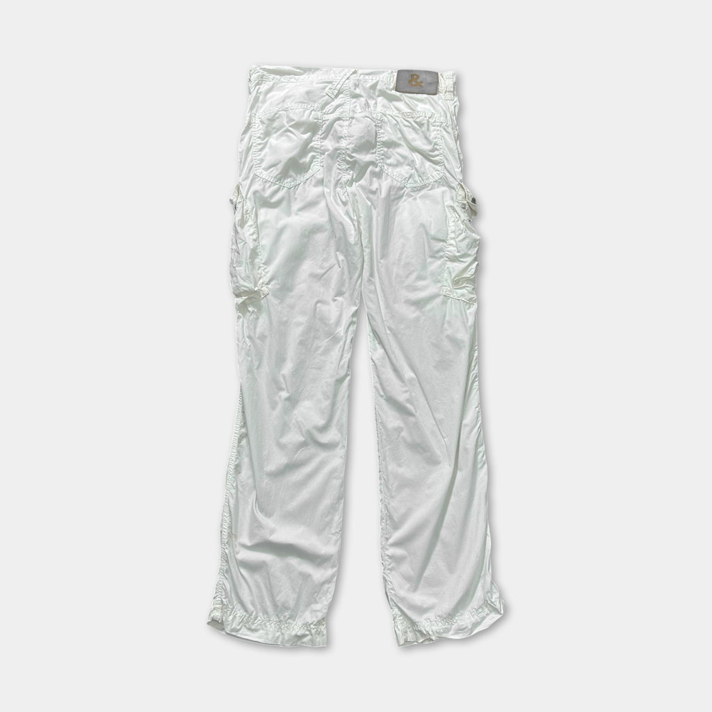 Dolce & Gabbana 2000s Cargo White Pants