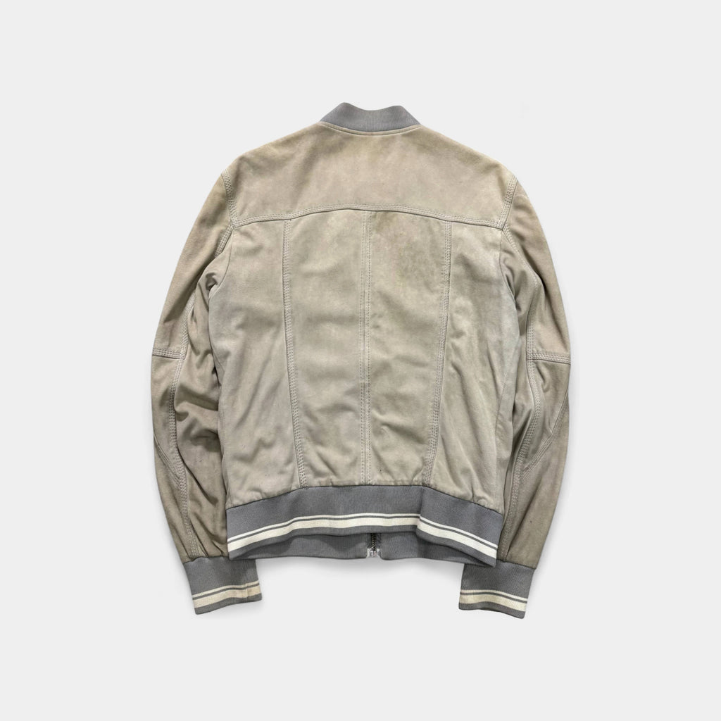 Dolce & Gabbana 2000's Suede Bomber Jacket