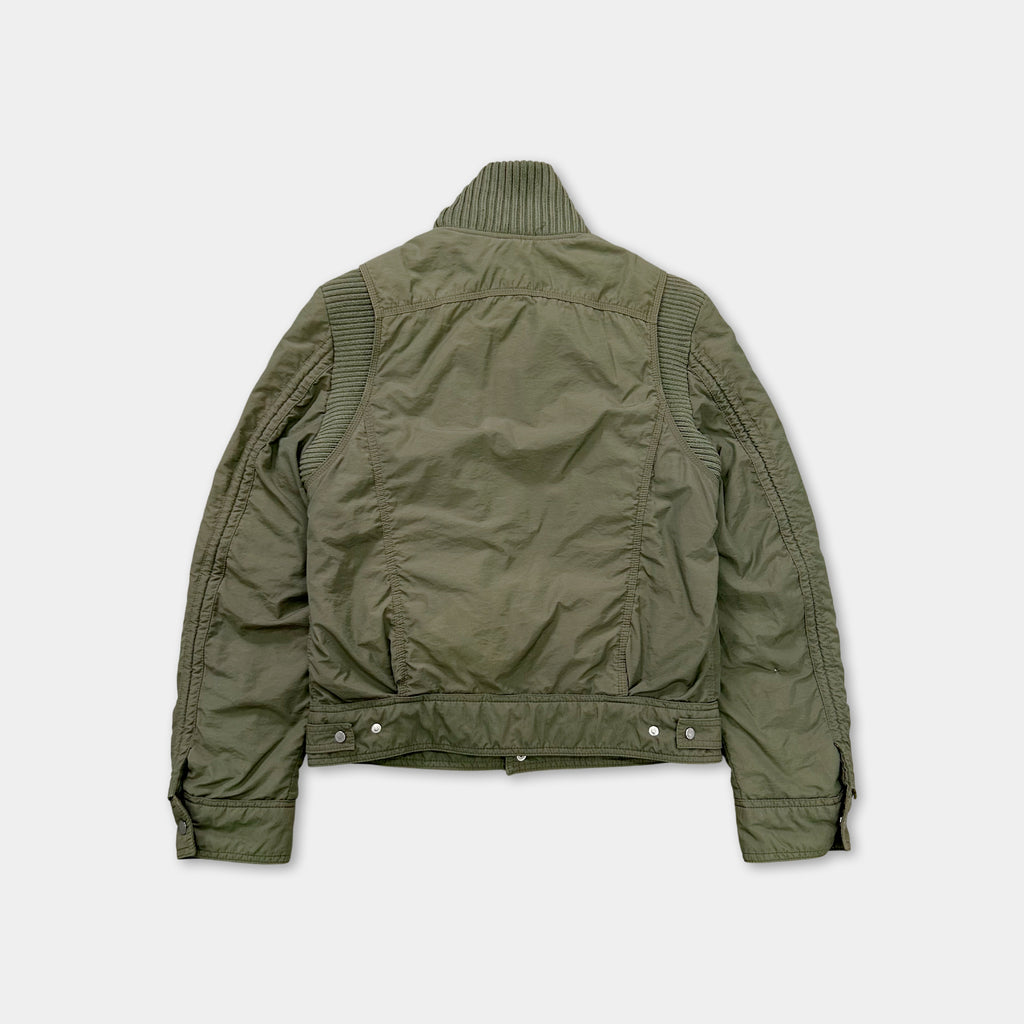 Dolce & Gabbana Military Khaki Bomber Jacket