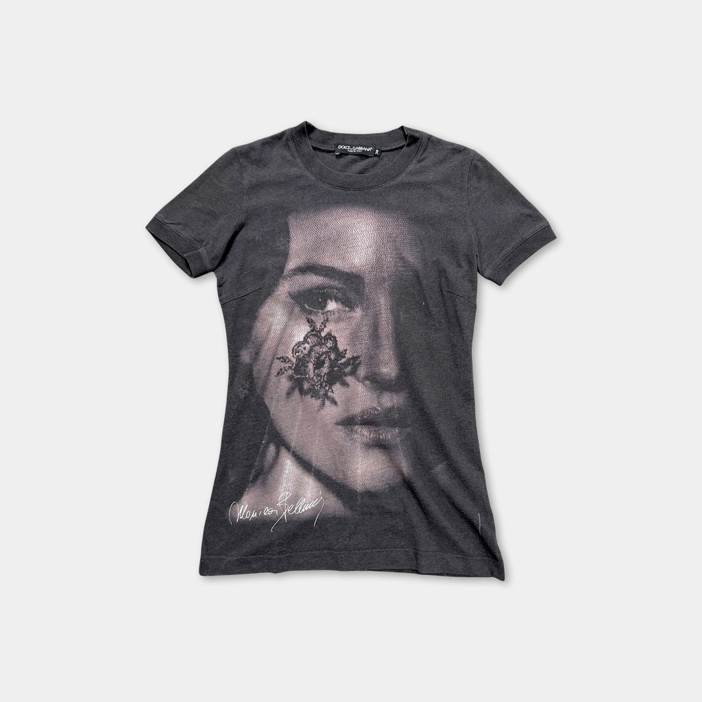 Dolce & Gabbana Monica Bellucci Photo T-Shirt