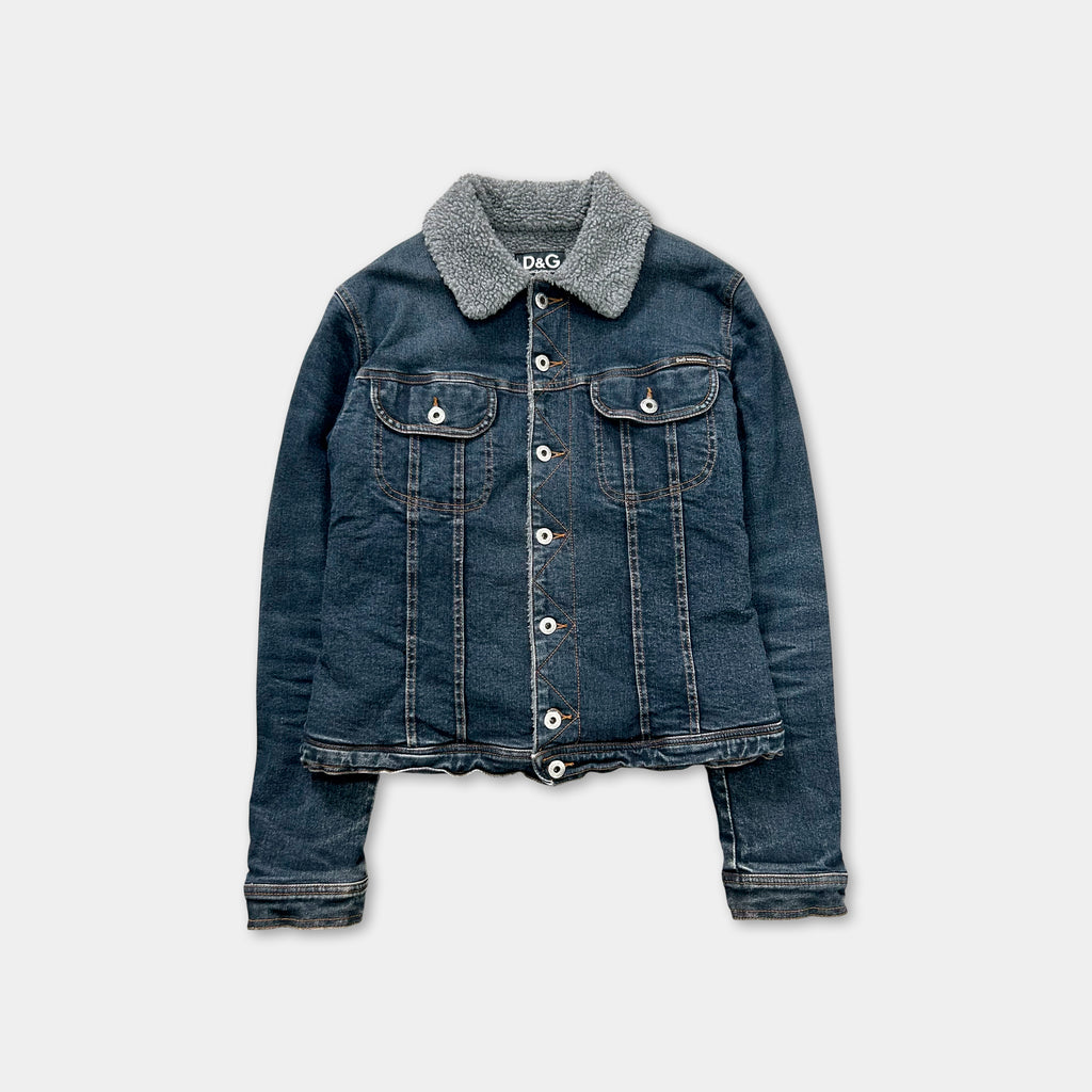 Dolce & Gabbana Denim Quilted Jacket