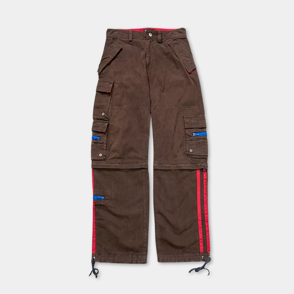 Dolce & Gabbana Corduroy Brown Cargo Pants