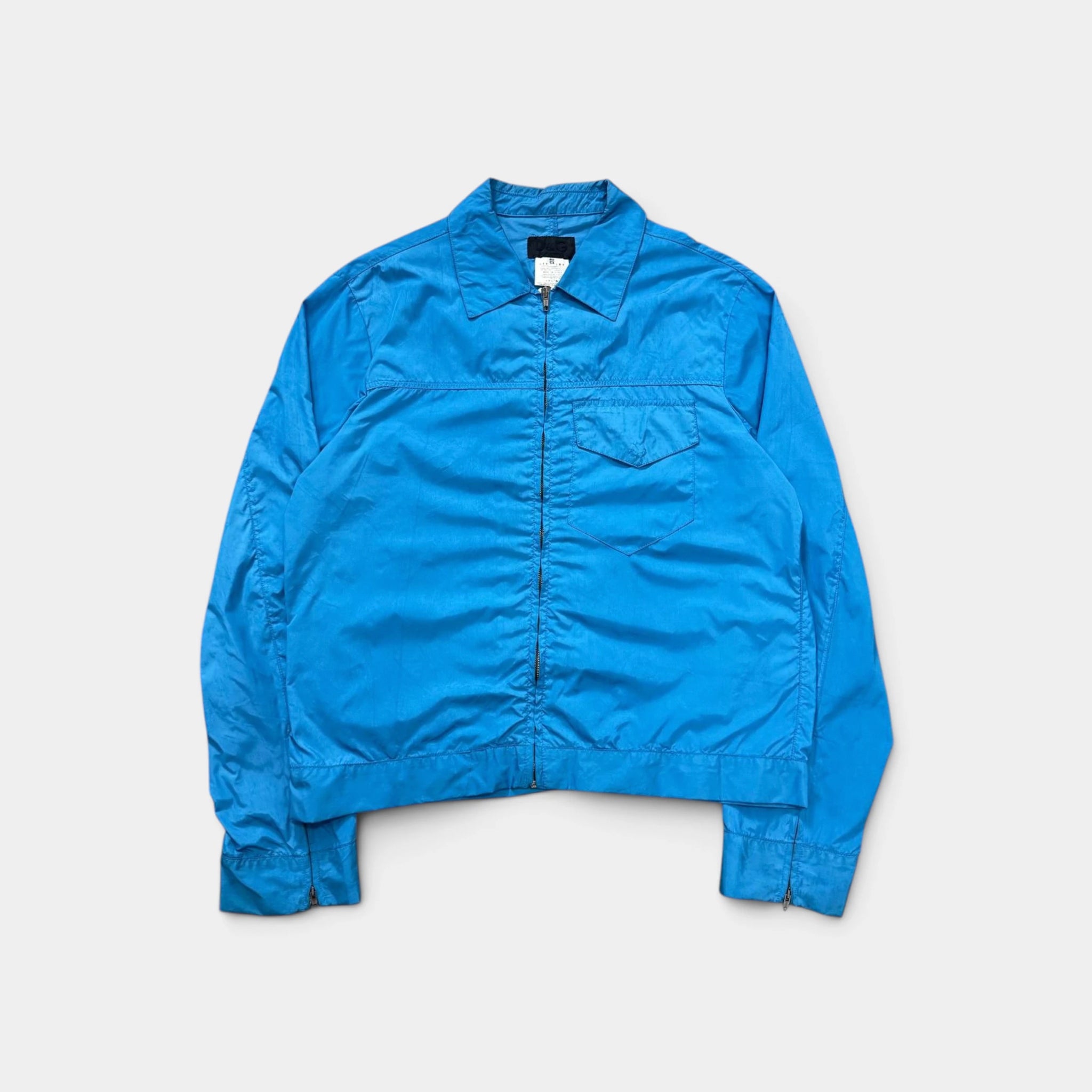 Dolce & Gabbana 2000s Blue Nylon Work Jacket