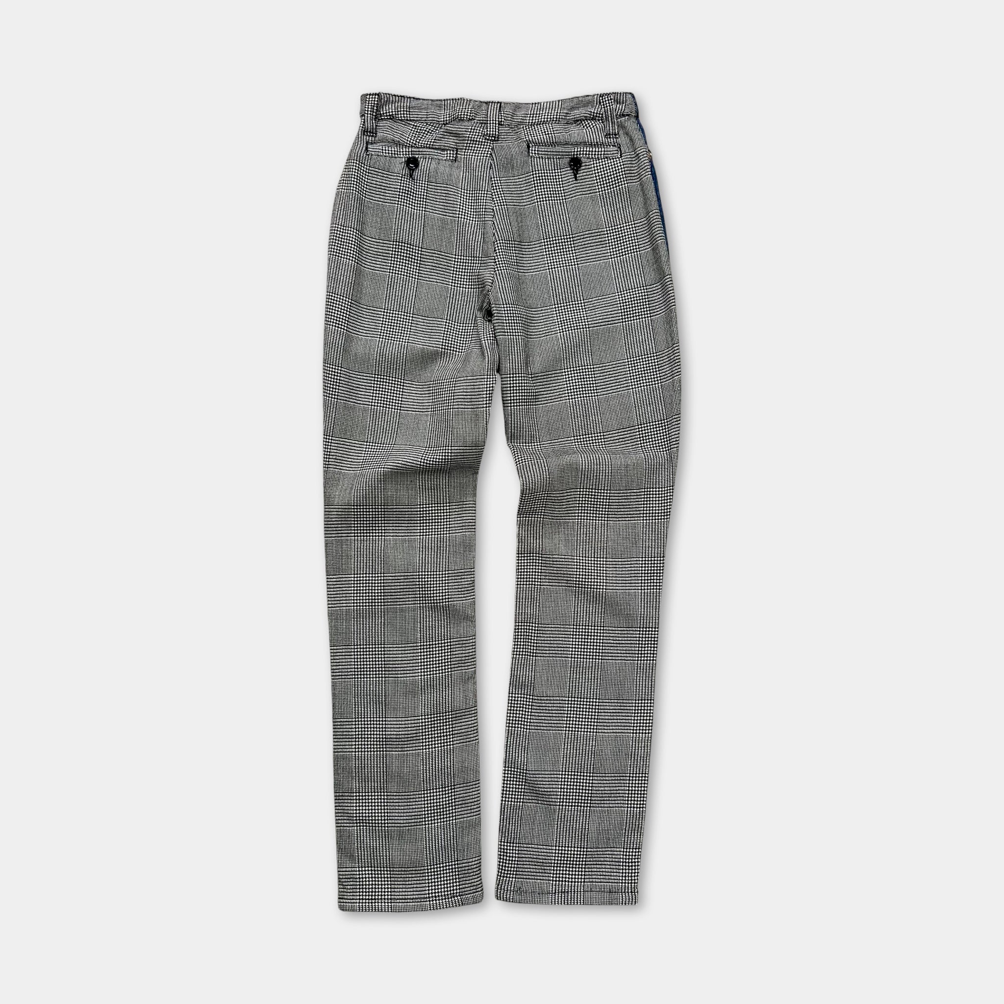 Dolce & Gabbana Glen Check Wool Hybrid Pants