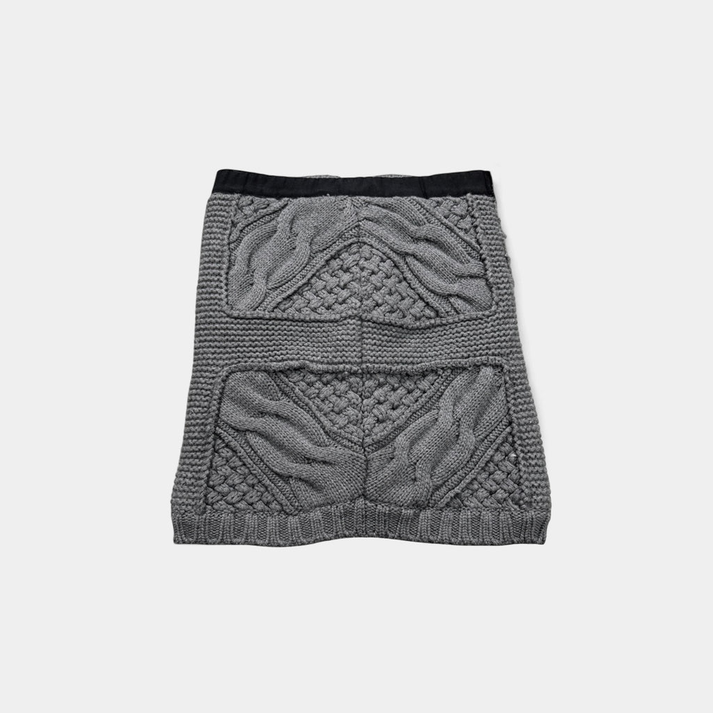 Dolce & Gabbana FW06 Grey Knit Skirt