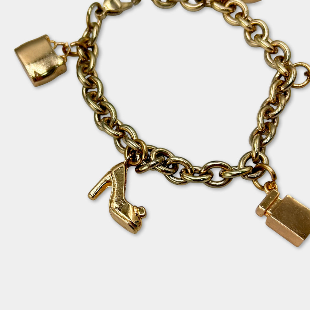 Dolce & Gabbana Boutique Gold Charm Bracelet