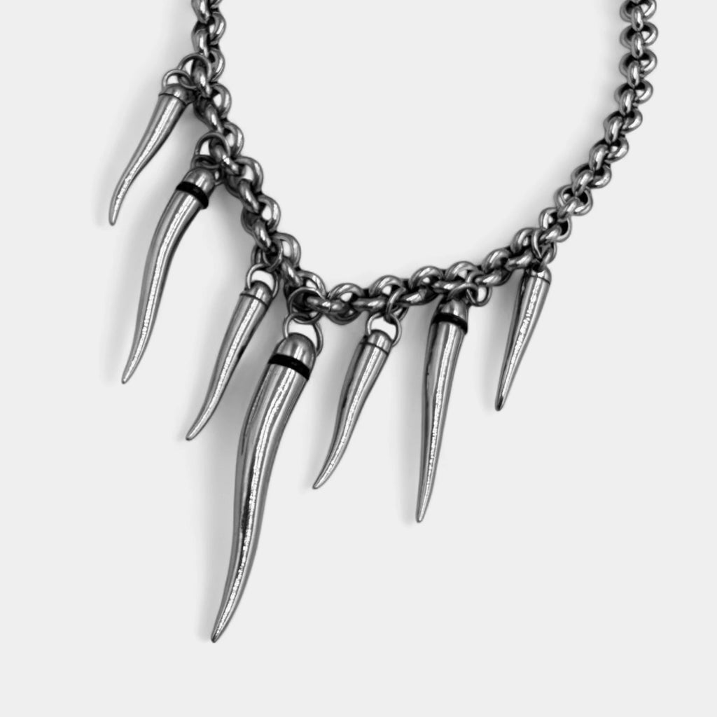 Dolce & Gabbana Multi-Horn Cornicello Charm Chain Necklace