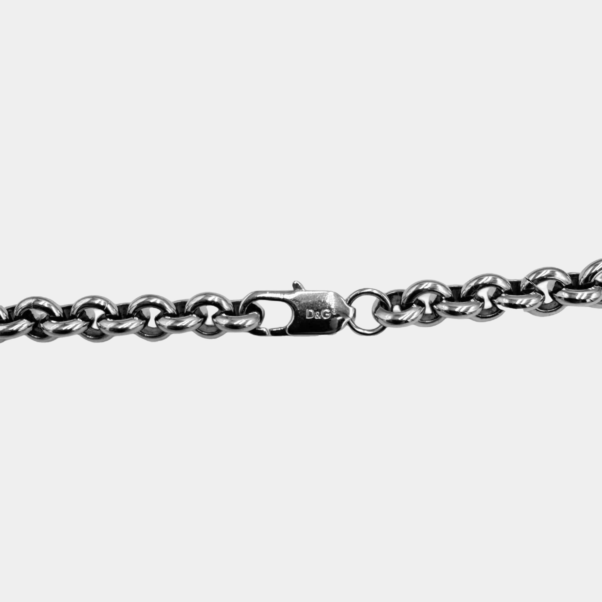 Dolce & Gabbana Multi-Horn Cornicello Charm Chain Necklace