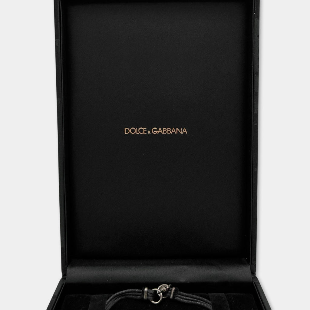 2000's Dolce & Gabbana Italian Horn Black Pendant