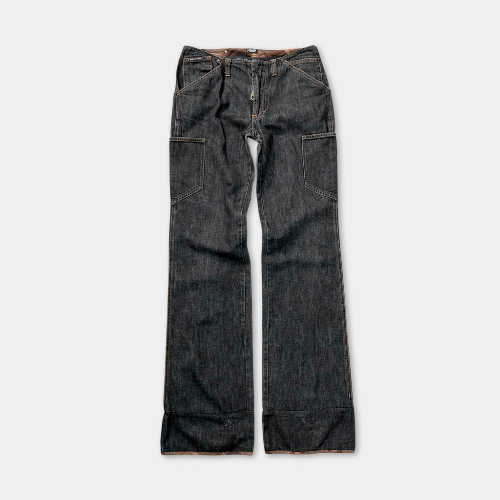 Dolce & Gabbana 2000's Denim Carpenter Pants