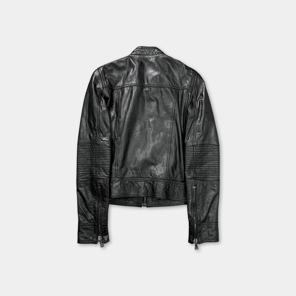 Dolce & Gabbana Black Leather Jacket