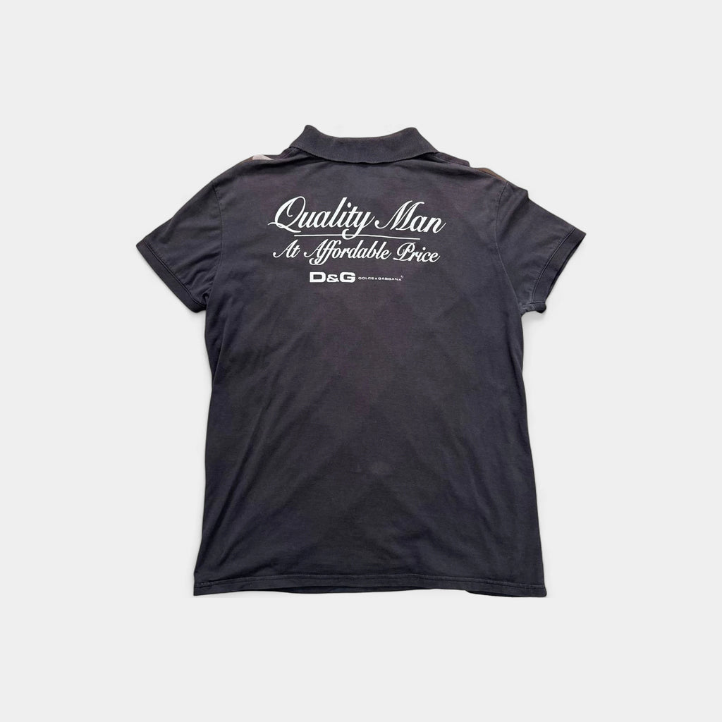 Dolce & Gabbana Patchwork Polo Shirt