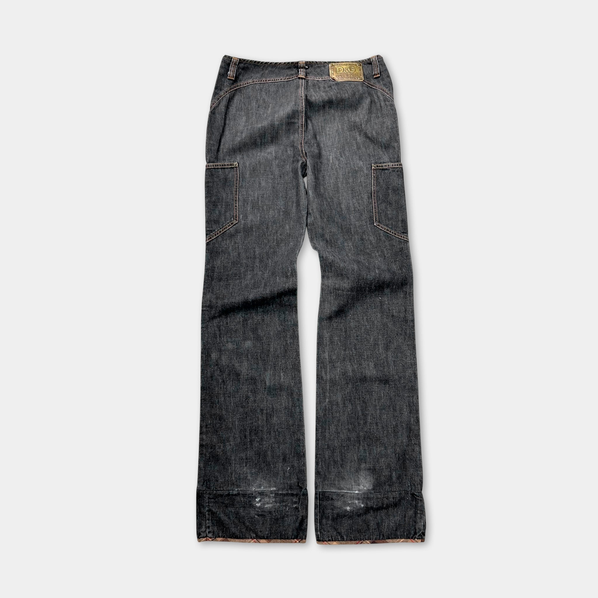 Dolce & Gabbana 2000's Denim Carpenter Pants