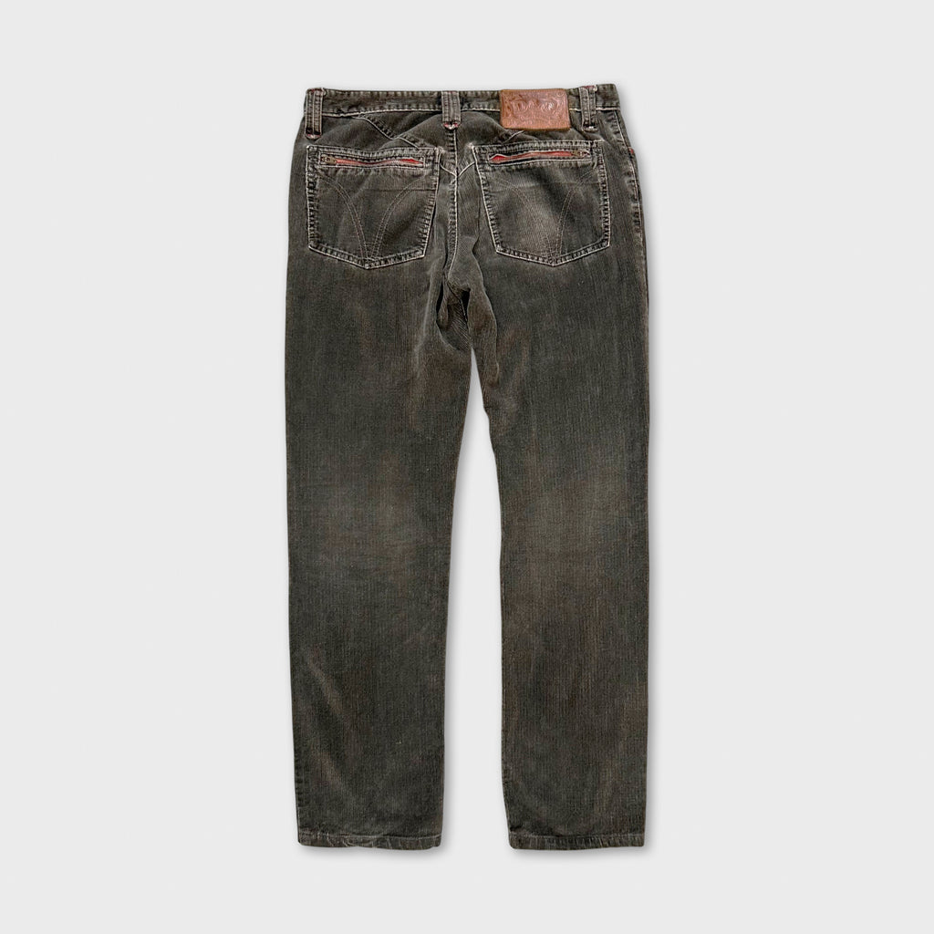 Dolce & Gabbana Brown Corduroy Pants
