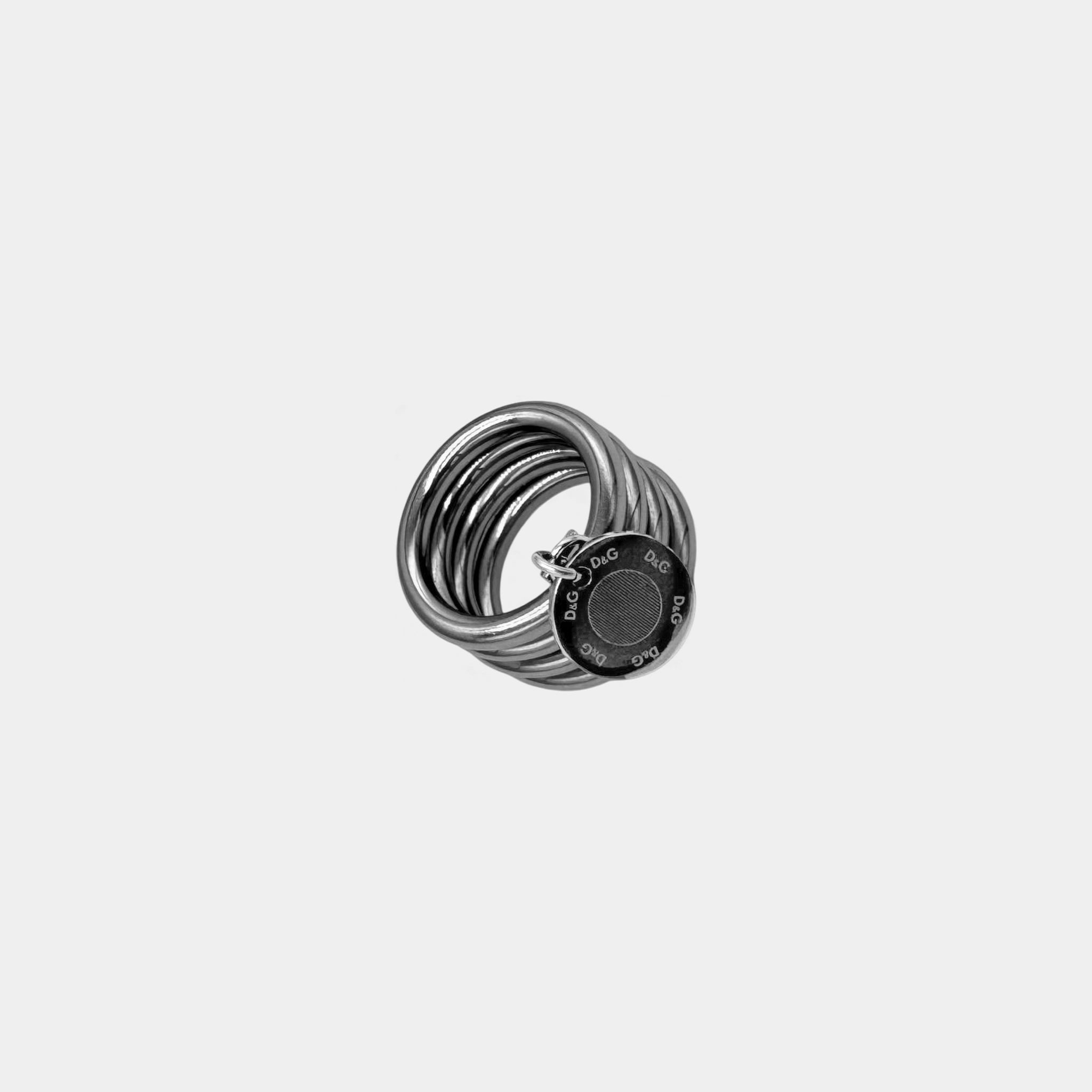 Dolce & Gabbana Stacked Charm Ring