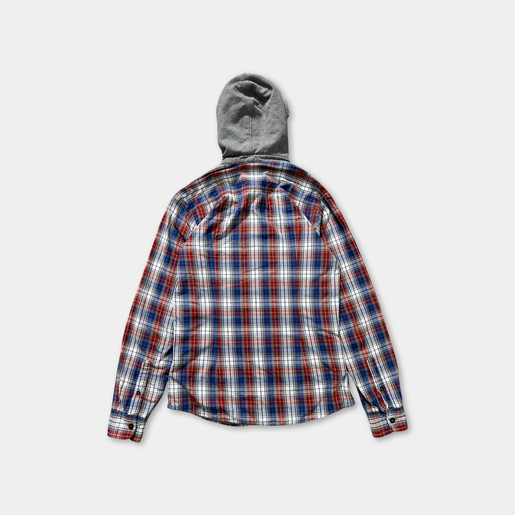 Dolce & Gabbana Plaid Hooded Shirt