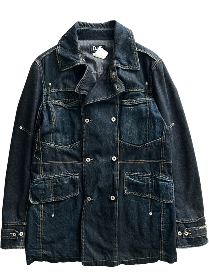 Dolce & Gabbana Denim Long Coat