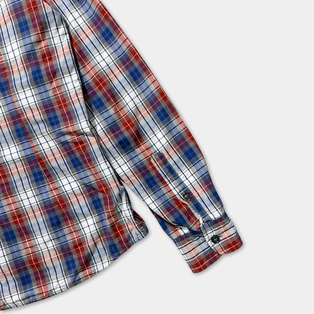 Dolce & Gabbana Plaid Hooded Shirt