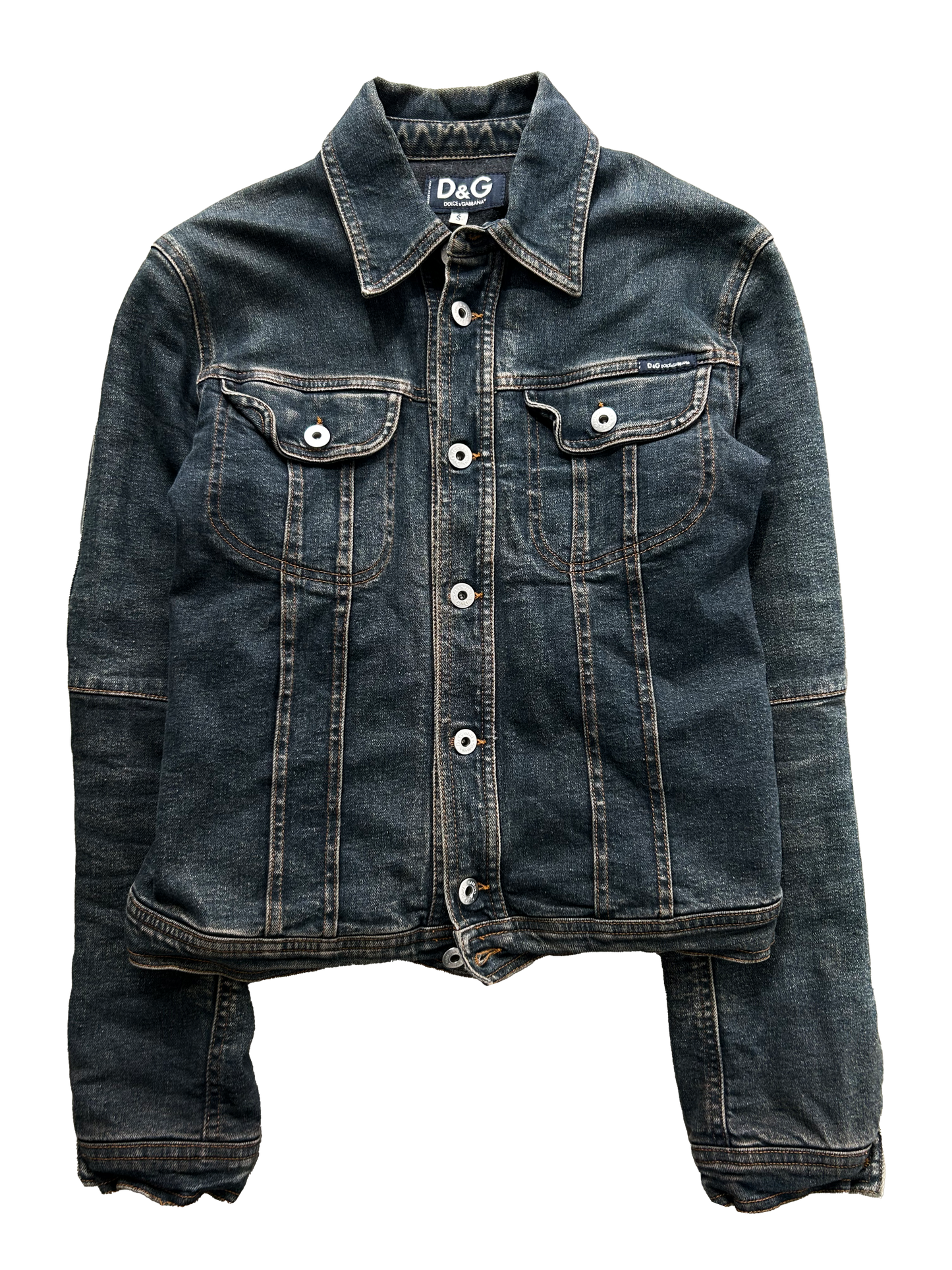 Dolce & Gabbana Padded Denim Jacket
