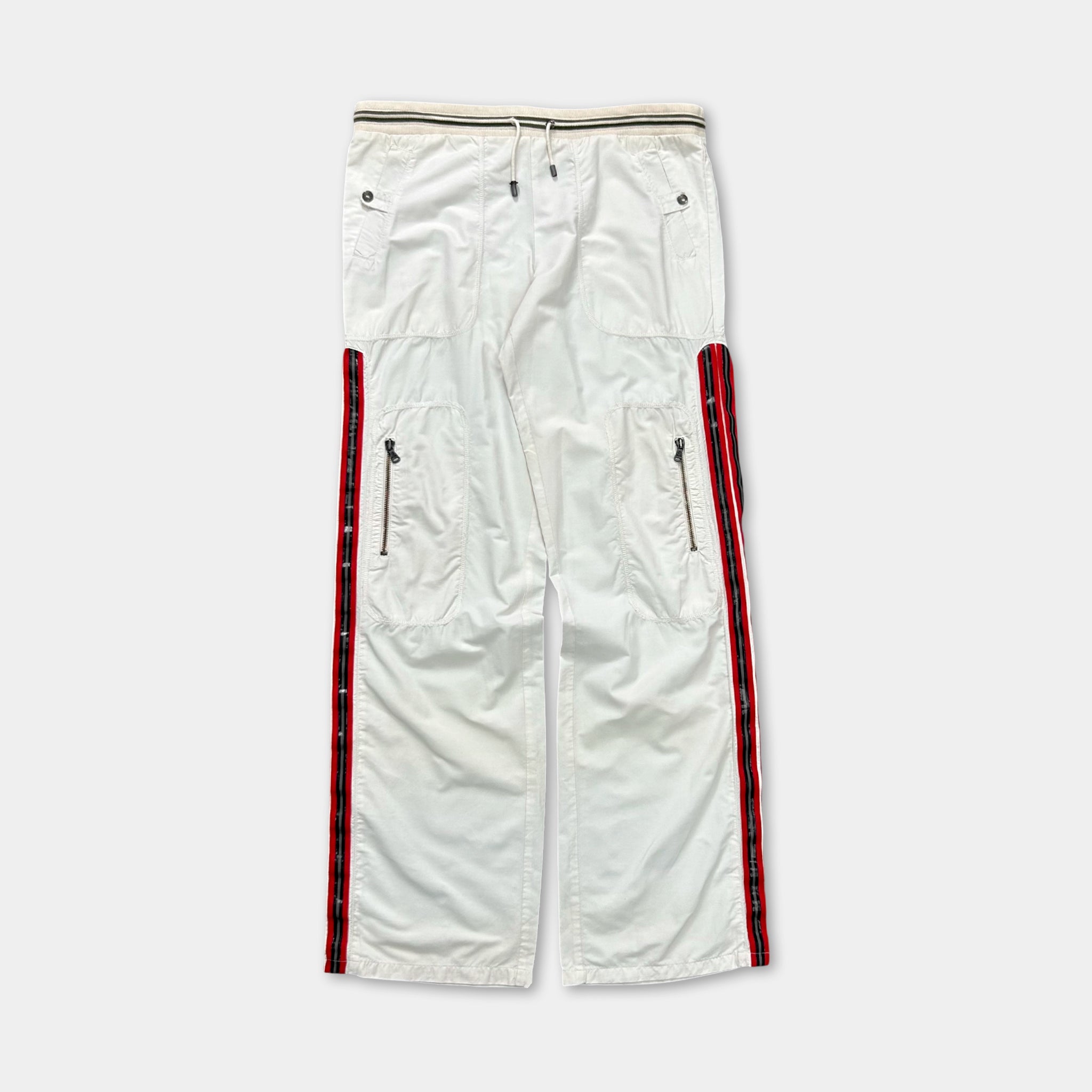 Dolce & Gabbana Track Pants White Nylon