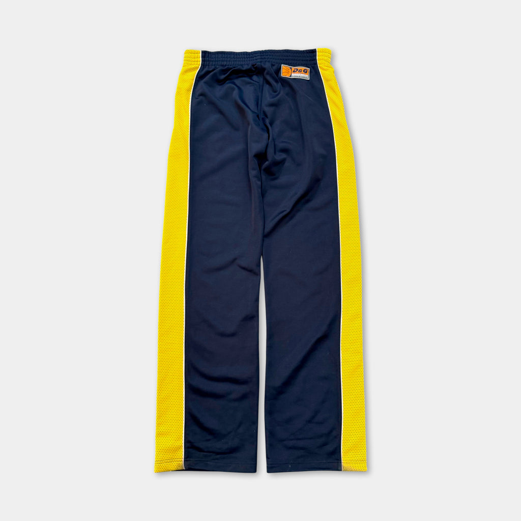 Dolce & Gabbana Sport Navy & Yellow Mesh Panel Track Pants