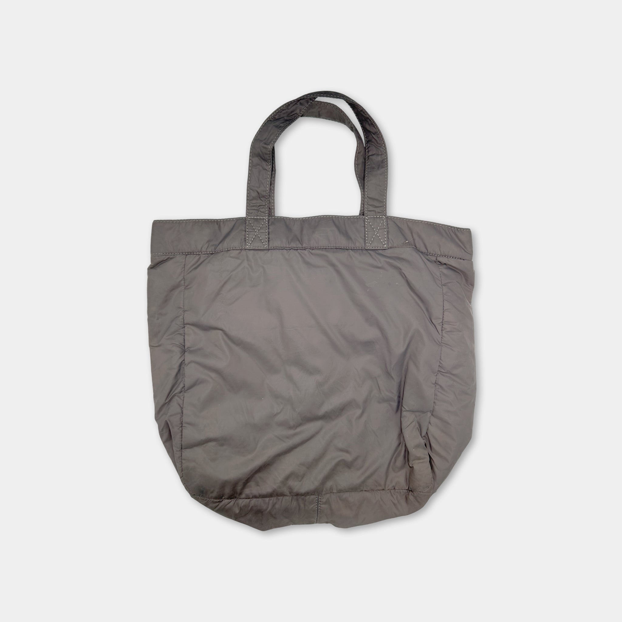 Dolce & Gabbana Grey Cargo Nylon Tote Bag