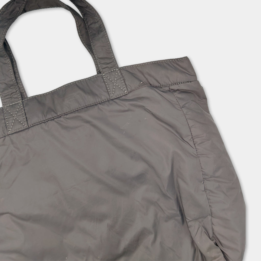 Dolce & Gabbana Grey Cargo Nylon Tote Bag