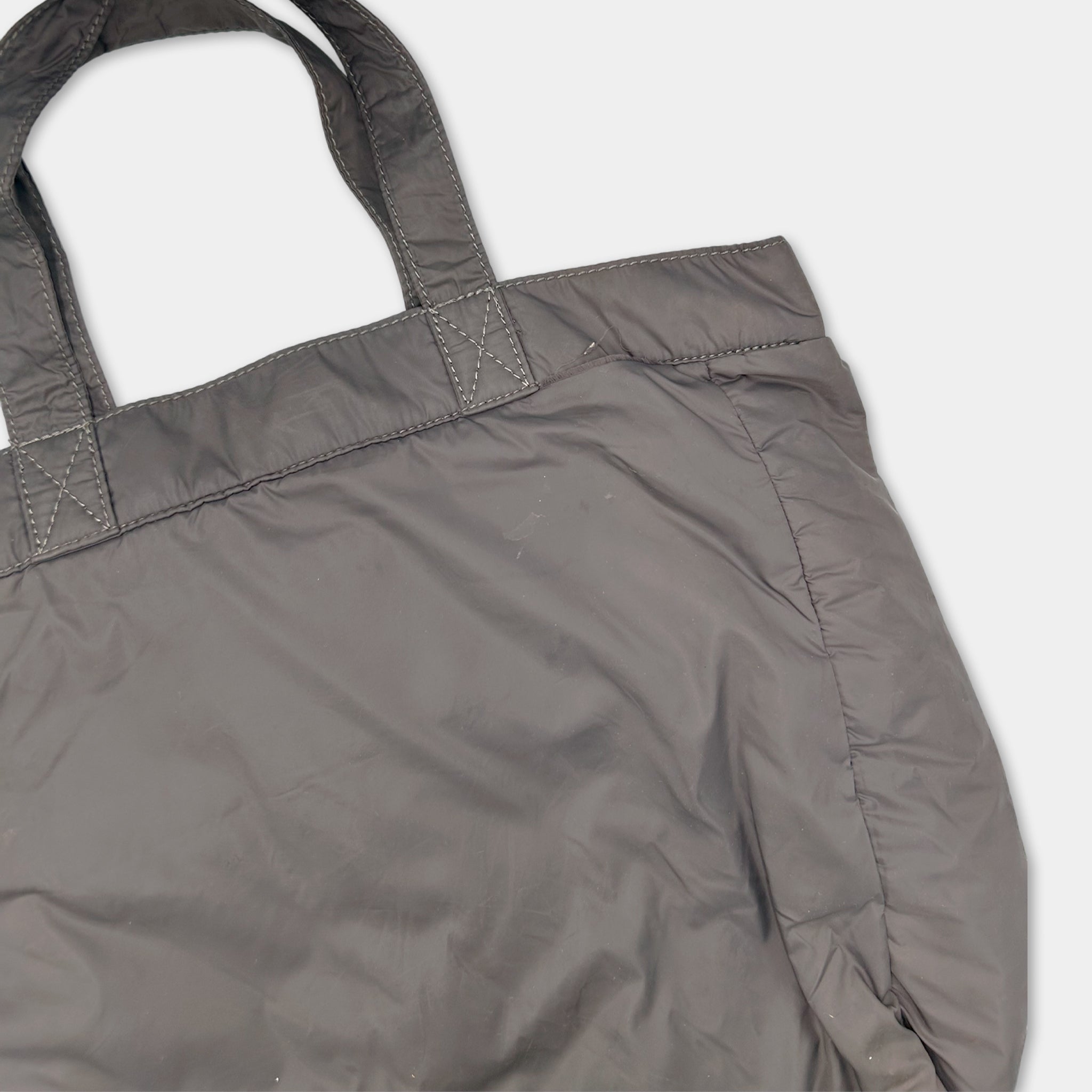 Dolce & Gabbana Grey Cargo Nylon Tote Bag