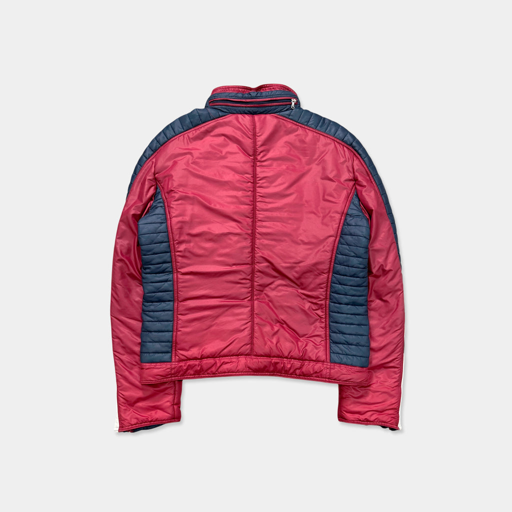 Dolce & Gabbana D&G Moto Red Puffer Jacket