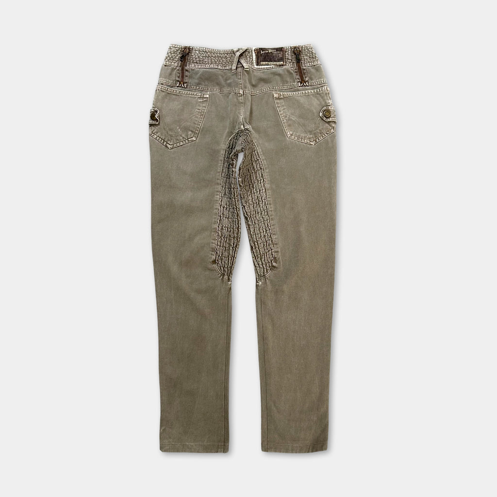 Dolce & Gabbana Green Military Style Pants