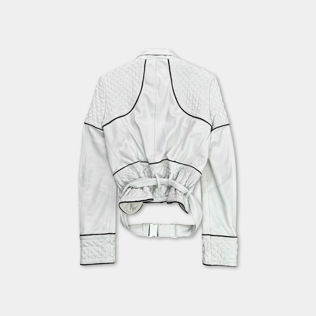 Dolce & Gabbana Leather Biker Jacket