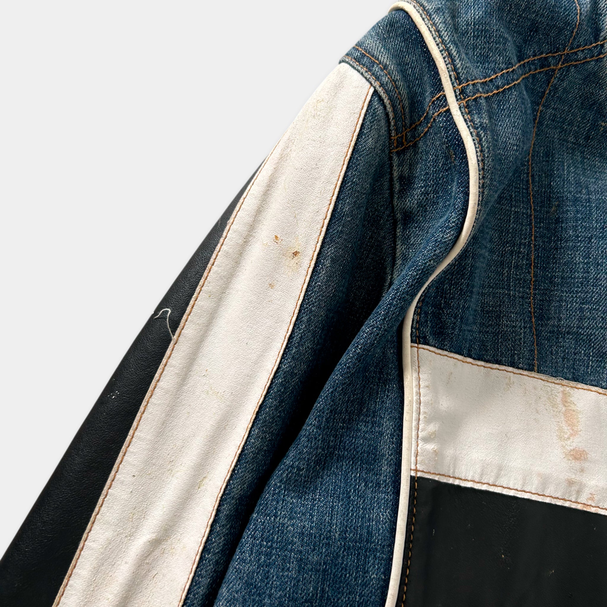 Dolce & Gabbana Denim Biker Jacket