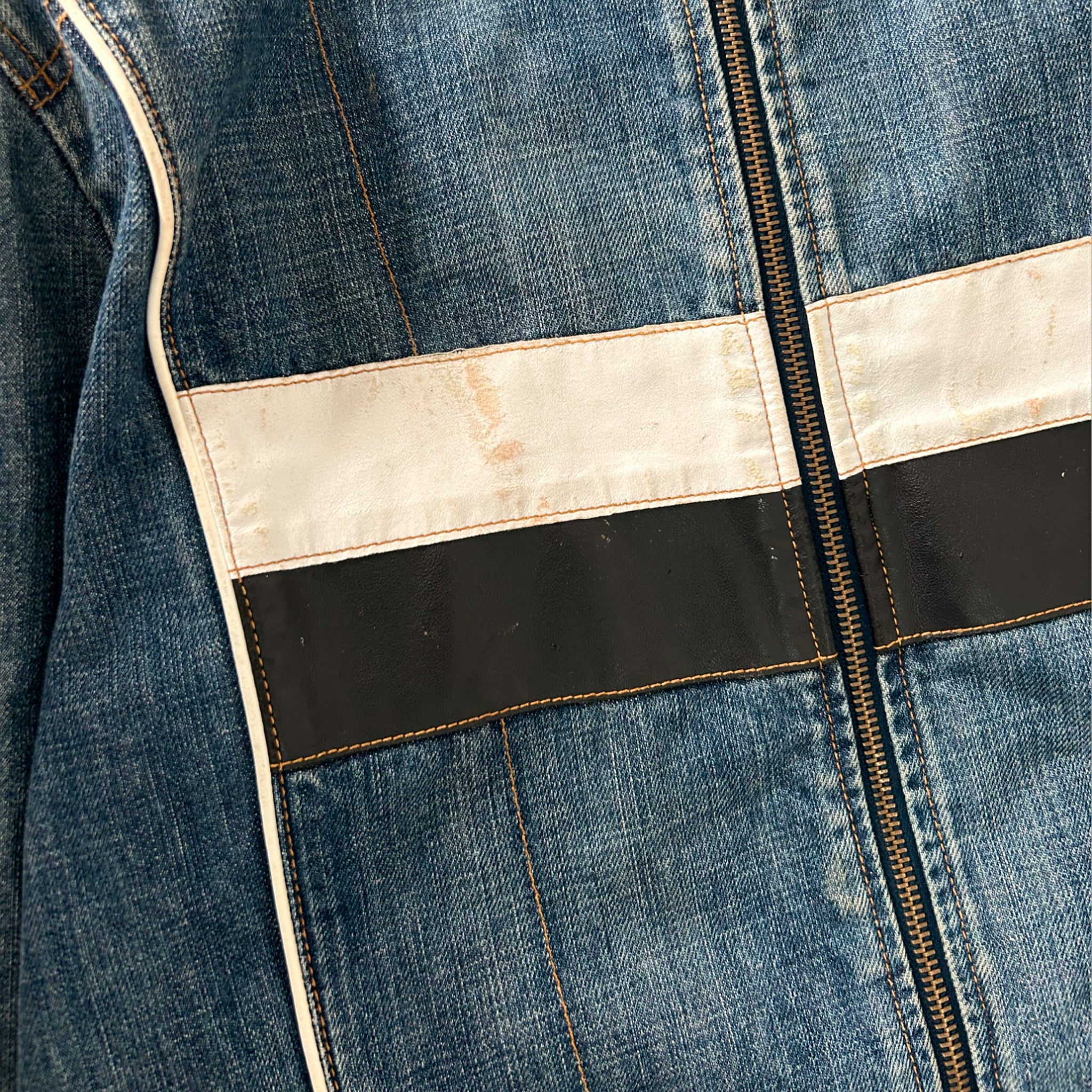 Dolce & Gabbana Denim Biker Jacket