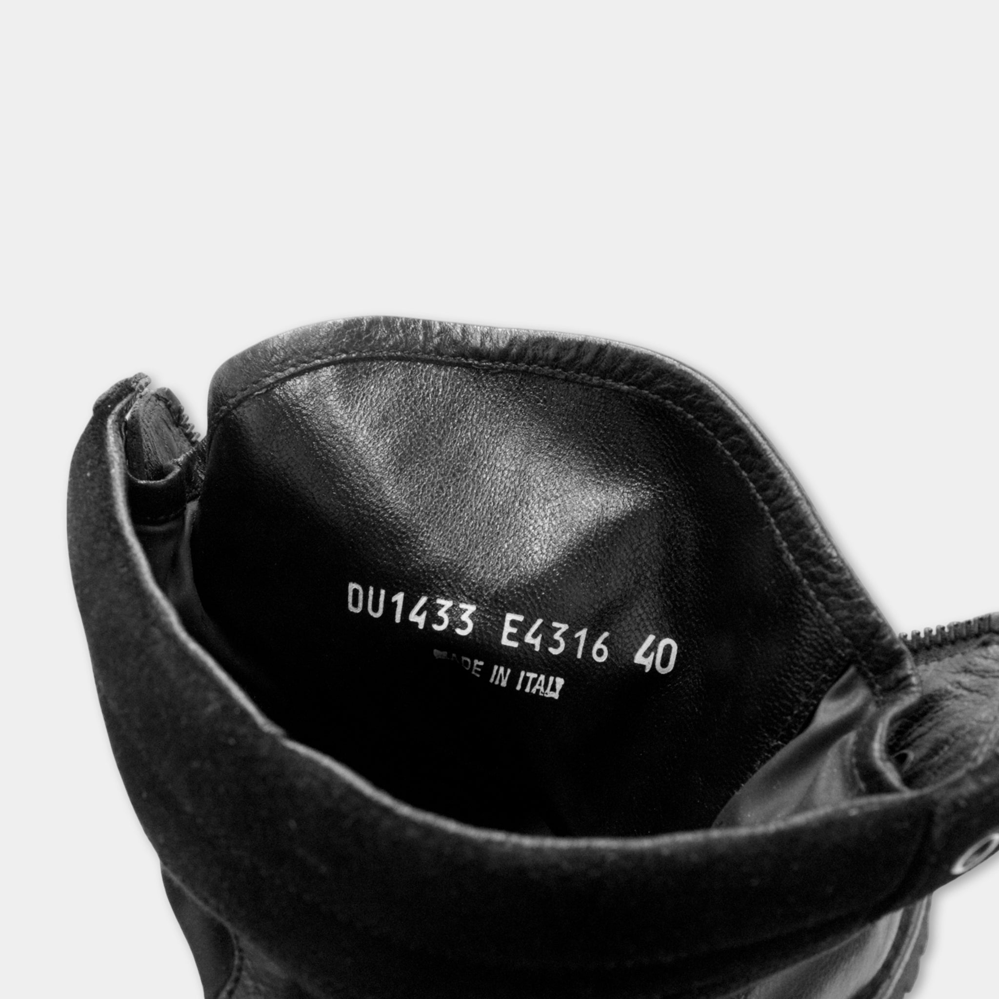 Dolce & Gabbana Combat Boots