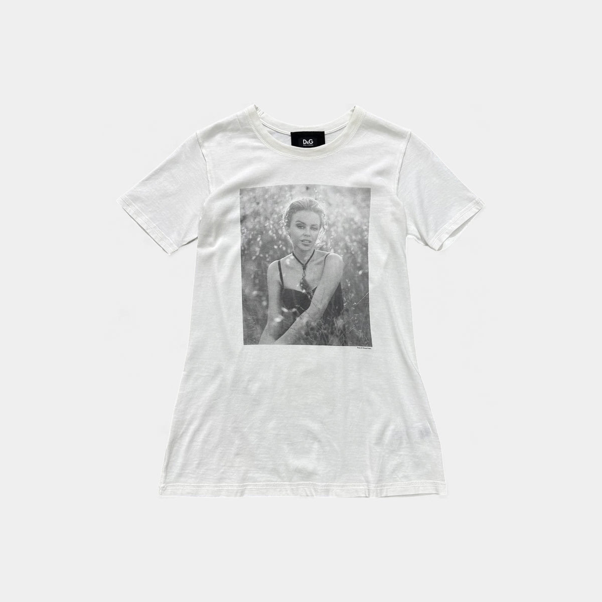 Dolce & Gabbana Kylie Minogue Vincent Peters Portrait Photo T-Shirt