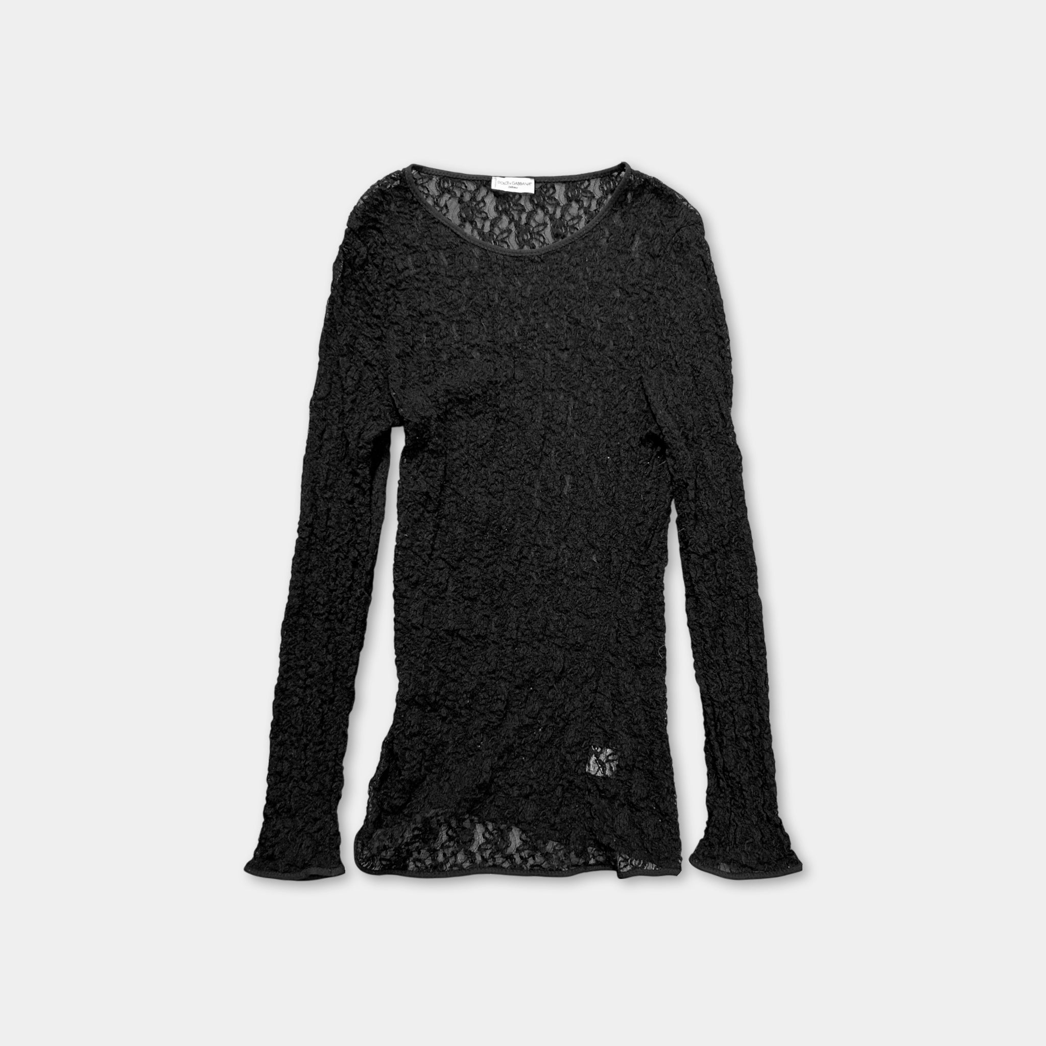 Dolce & Gabbana Intimo Elegant Black T-Shirt