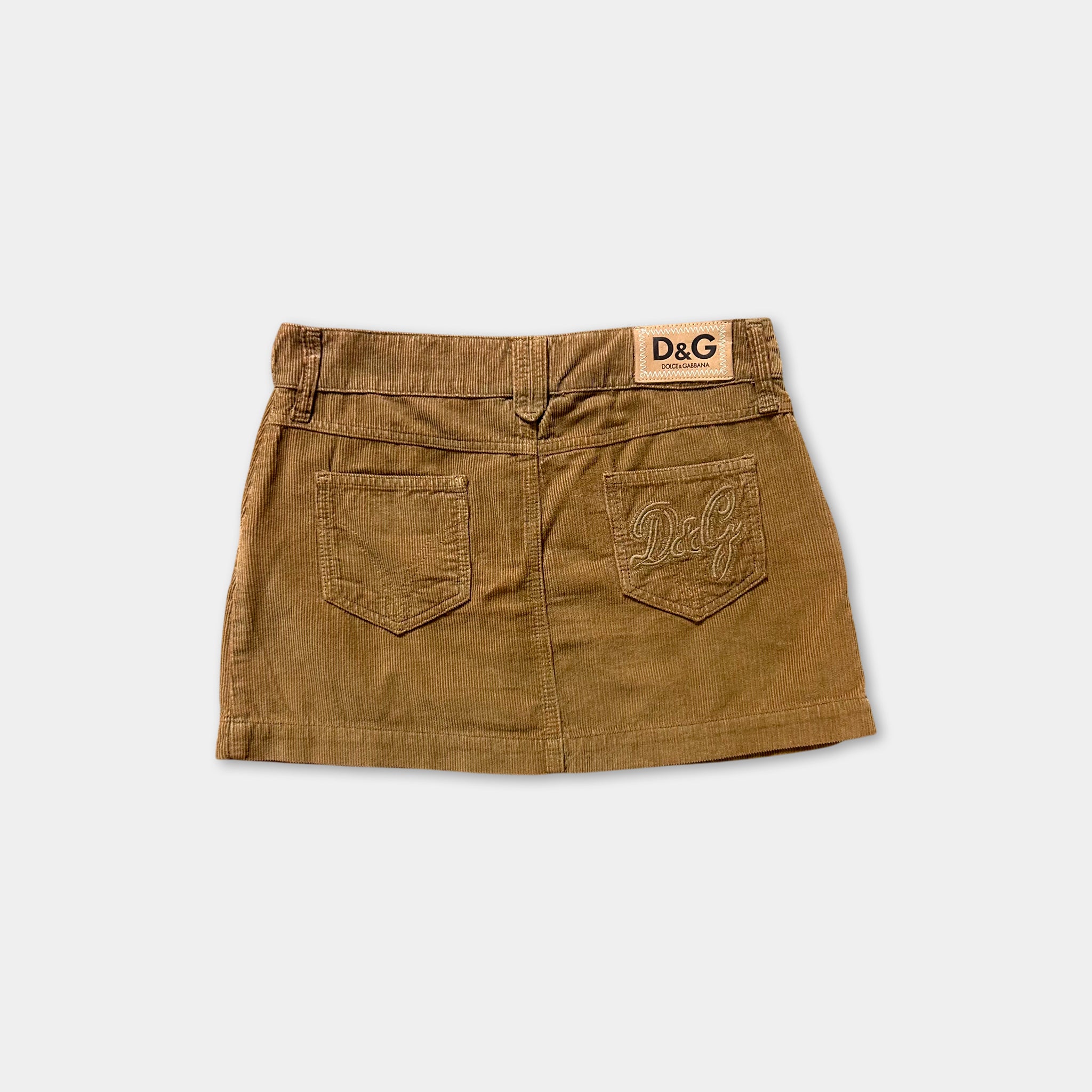 Dolce & Gabbana Corduroy Skirt