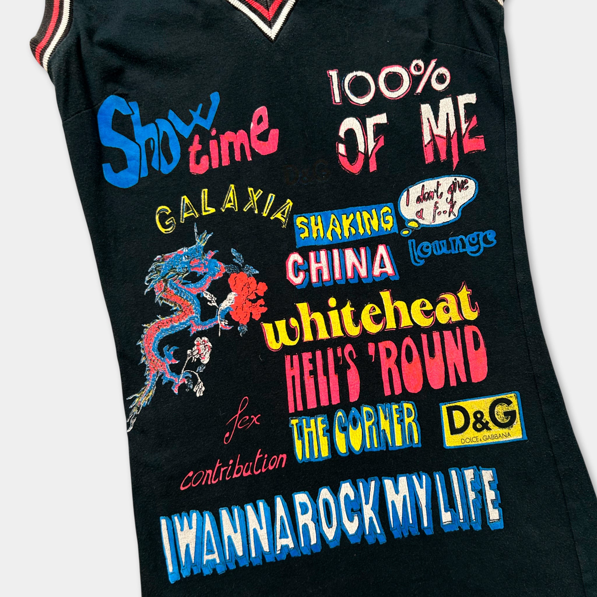 Dolce & Gabbana 2000's Shaking China Tank Top