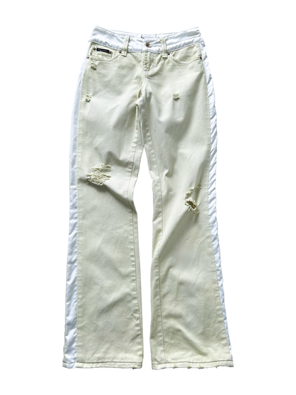 Dolce & Gabbana Two Tone Jeans