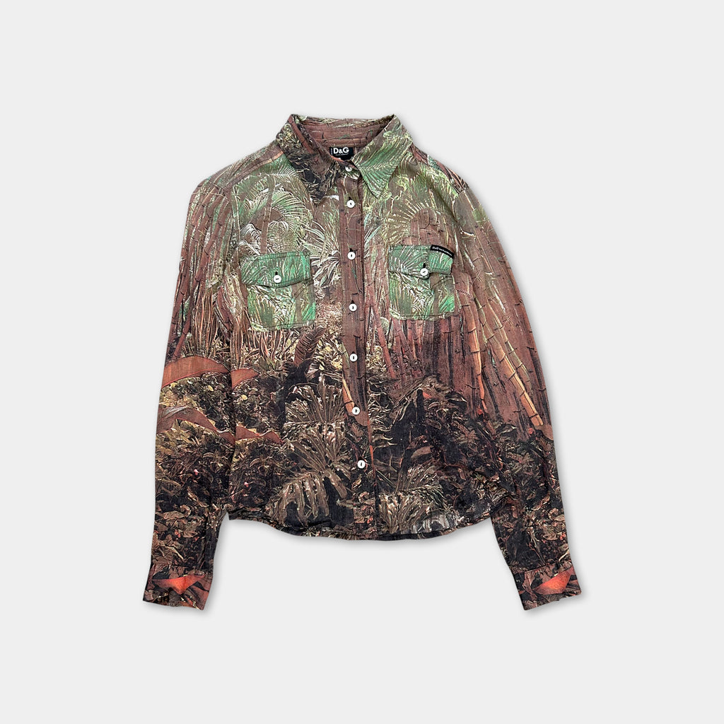 Dolce & Gabbana Jungle Tropical Shirt
