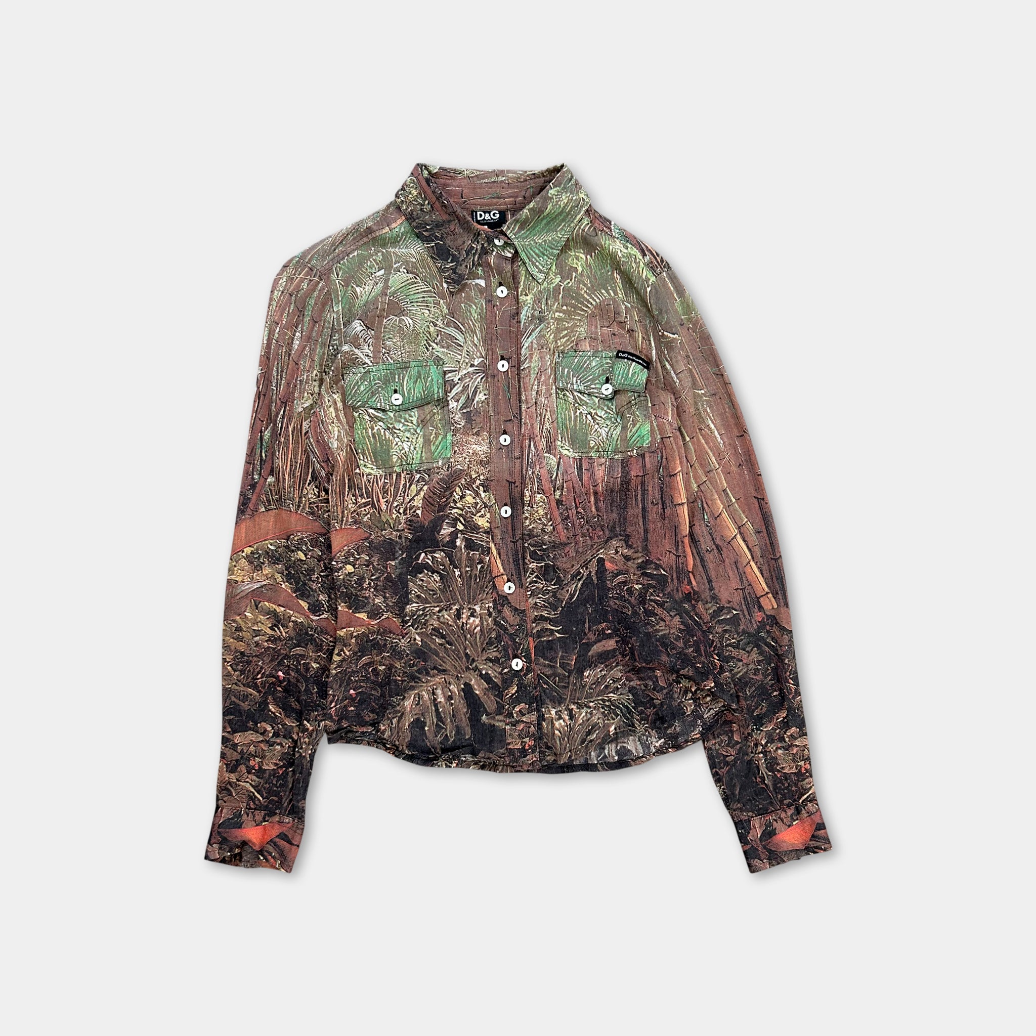 Dolce & Gabbana Jungle Tropical Shirt
