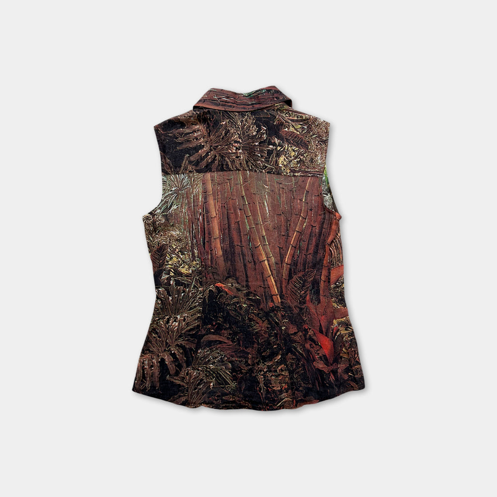 Dolce & Gabbana Forest Graphic Tank Top