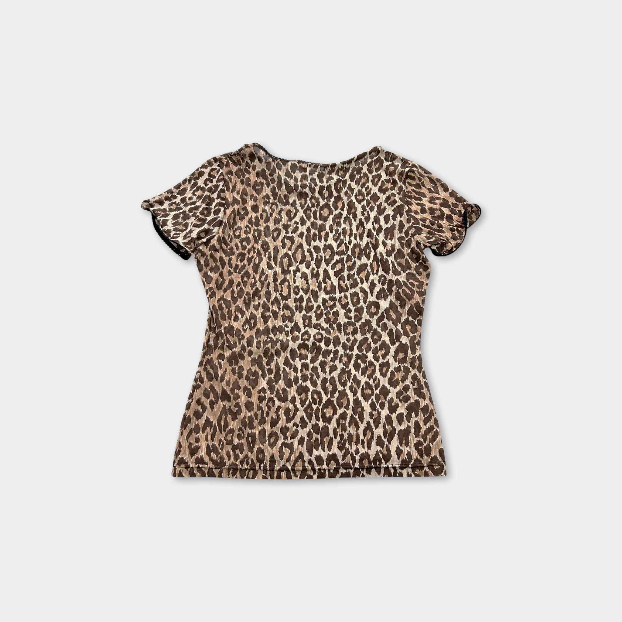 Dolce & Gabbana 2000s Leopard T-Shirt