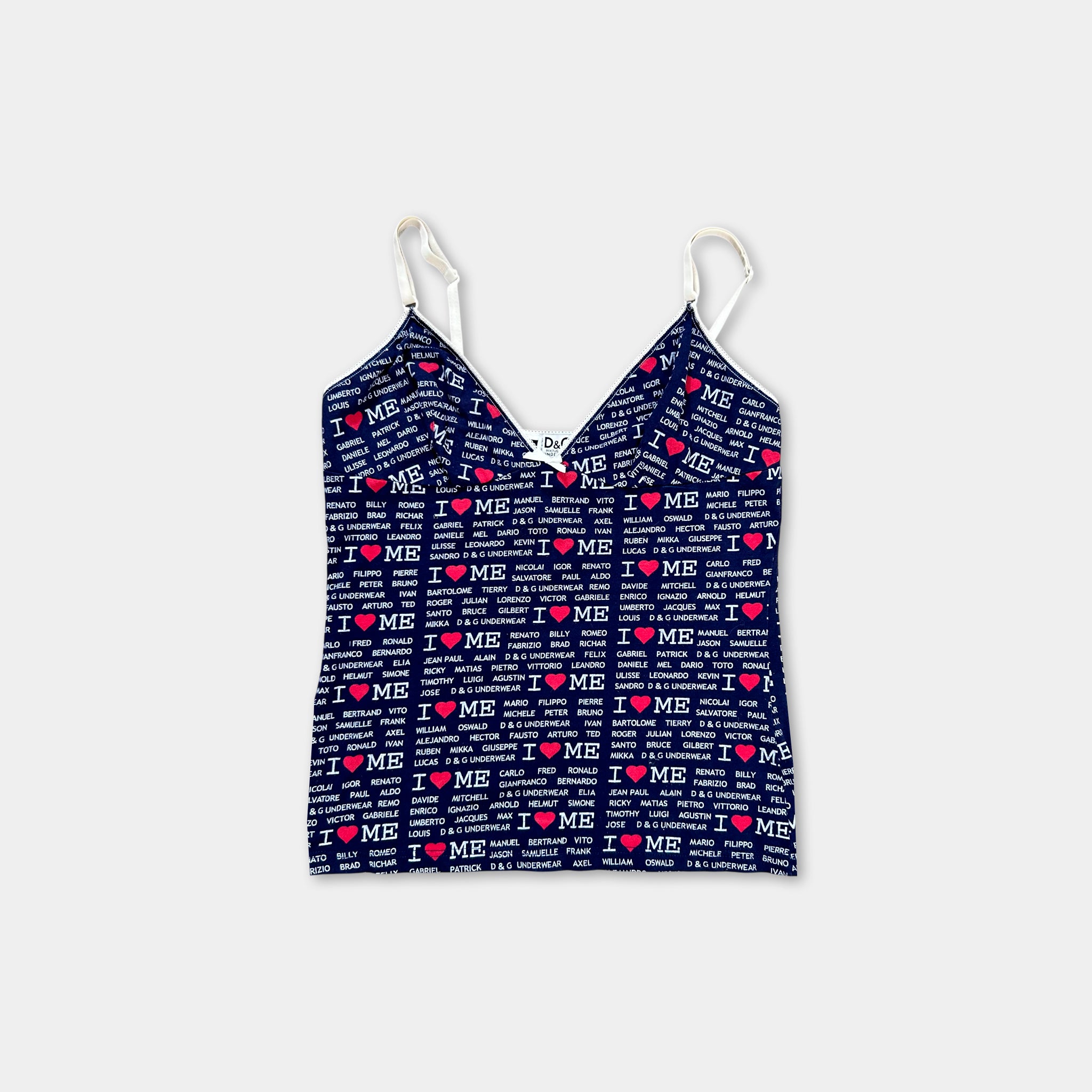Dolce & Gabbana "I Love Me" Tank Top