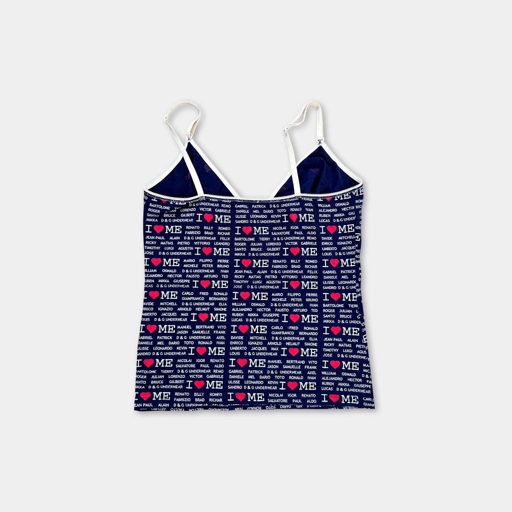 Dolce & Gabbana "I Love Me" Tank Top