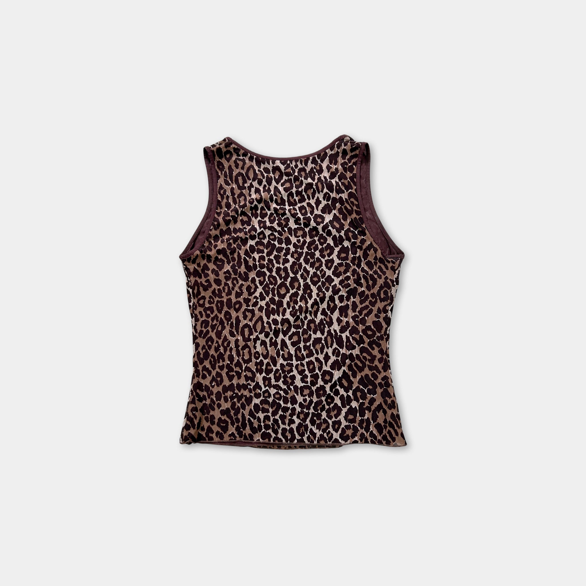 Dolce & Gabbana Leopard Sleeveless Top