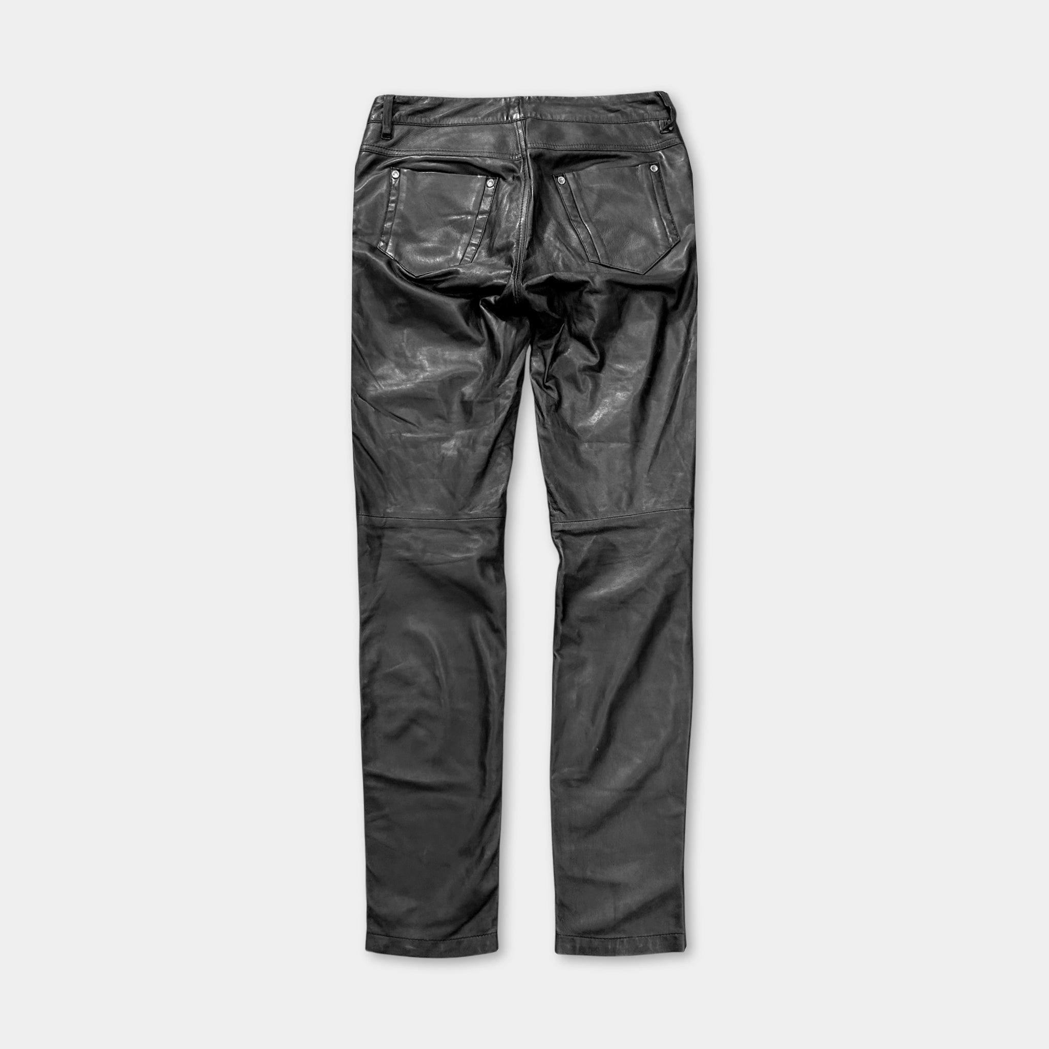 Diesel Studded Leather Studded Pants