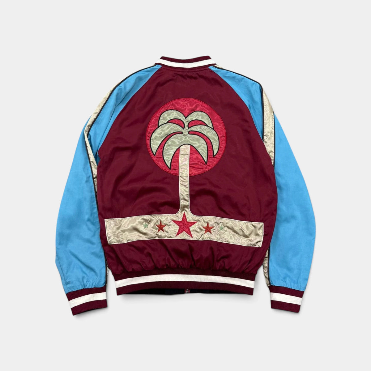 Diesel Reversible Embroidered Palm Sukajan Souvenir Jacket