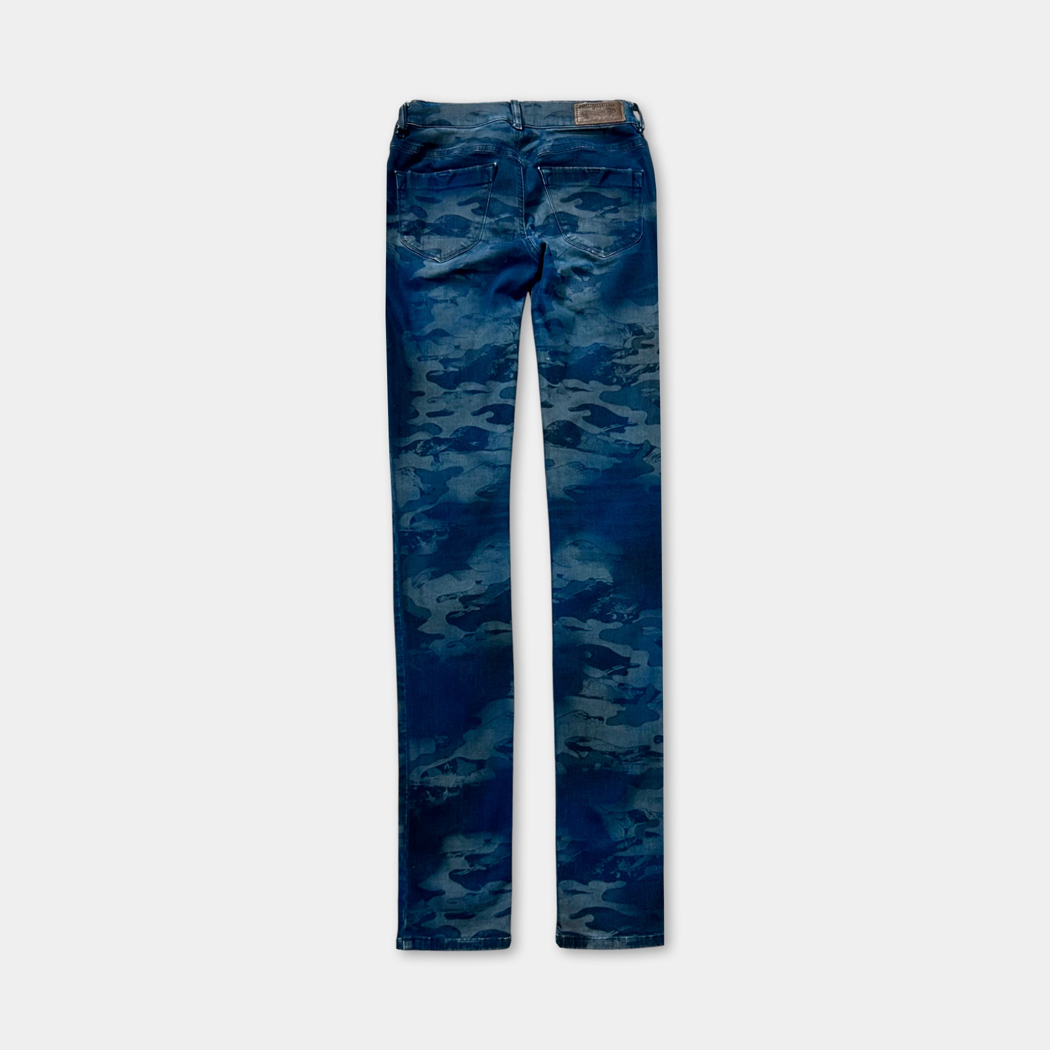 Diesel Skinny Blue Camouflage Jeans