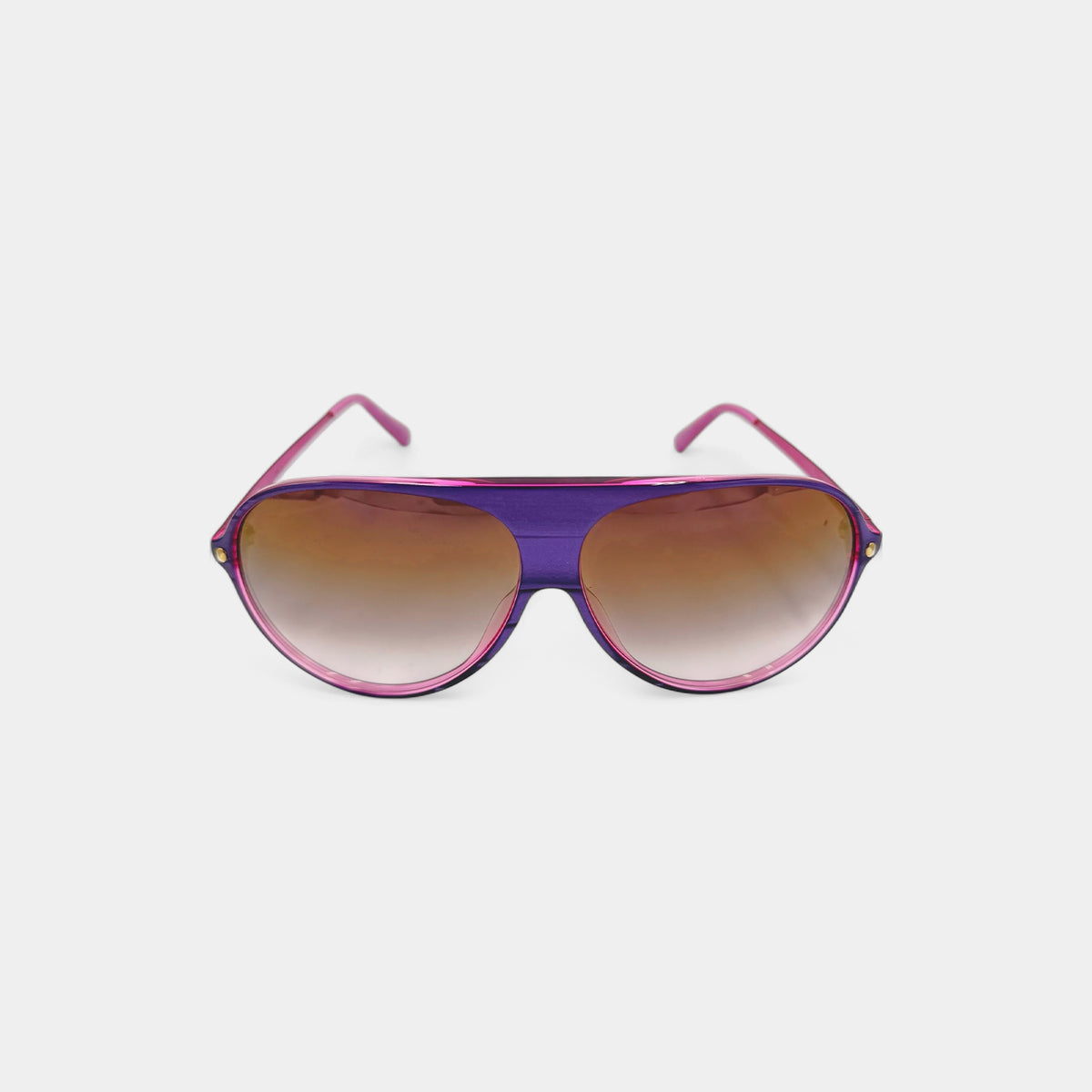 Christian Dior 2000s Magenta Pink Aviator Sunglasses